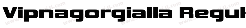 Vipnagorgialla Regul字体转换